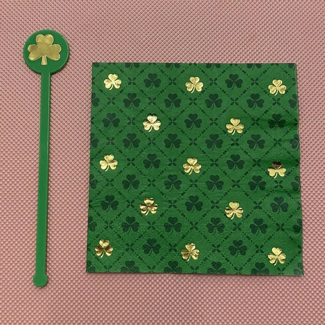 American Gods Bar Napkin And Swizzle Stick Bundle Film Props COA