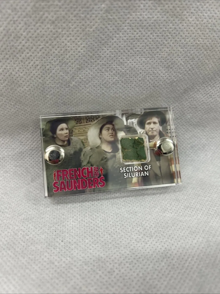 French and Saunders Section of Silurian Sketch Display Used Series Film Prop COA
