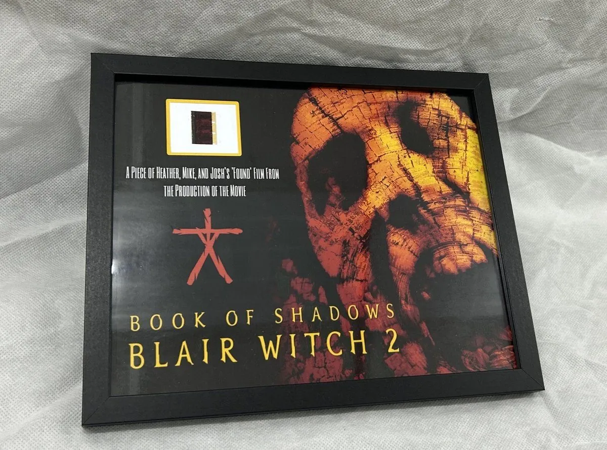 Blair Witch 2 Used Movie Prop Film TV COA HORROR Screen