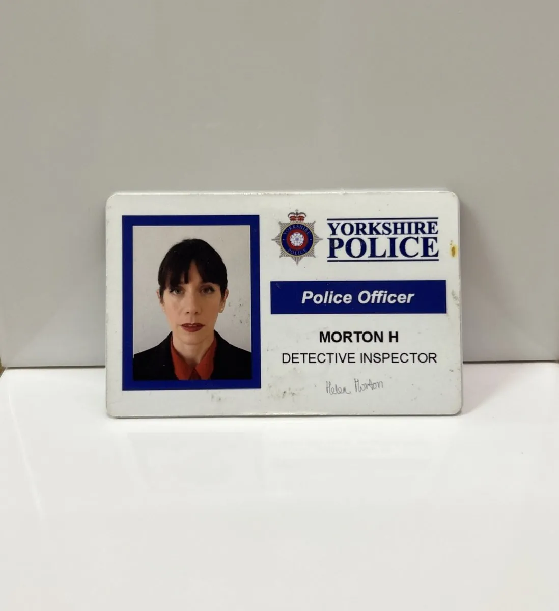 DCI Banks Caroline Catz ID Screen Used Movie Prop Film TV COA Rare Worn Drama