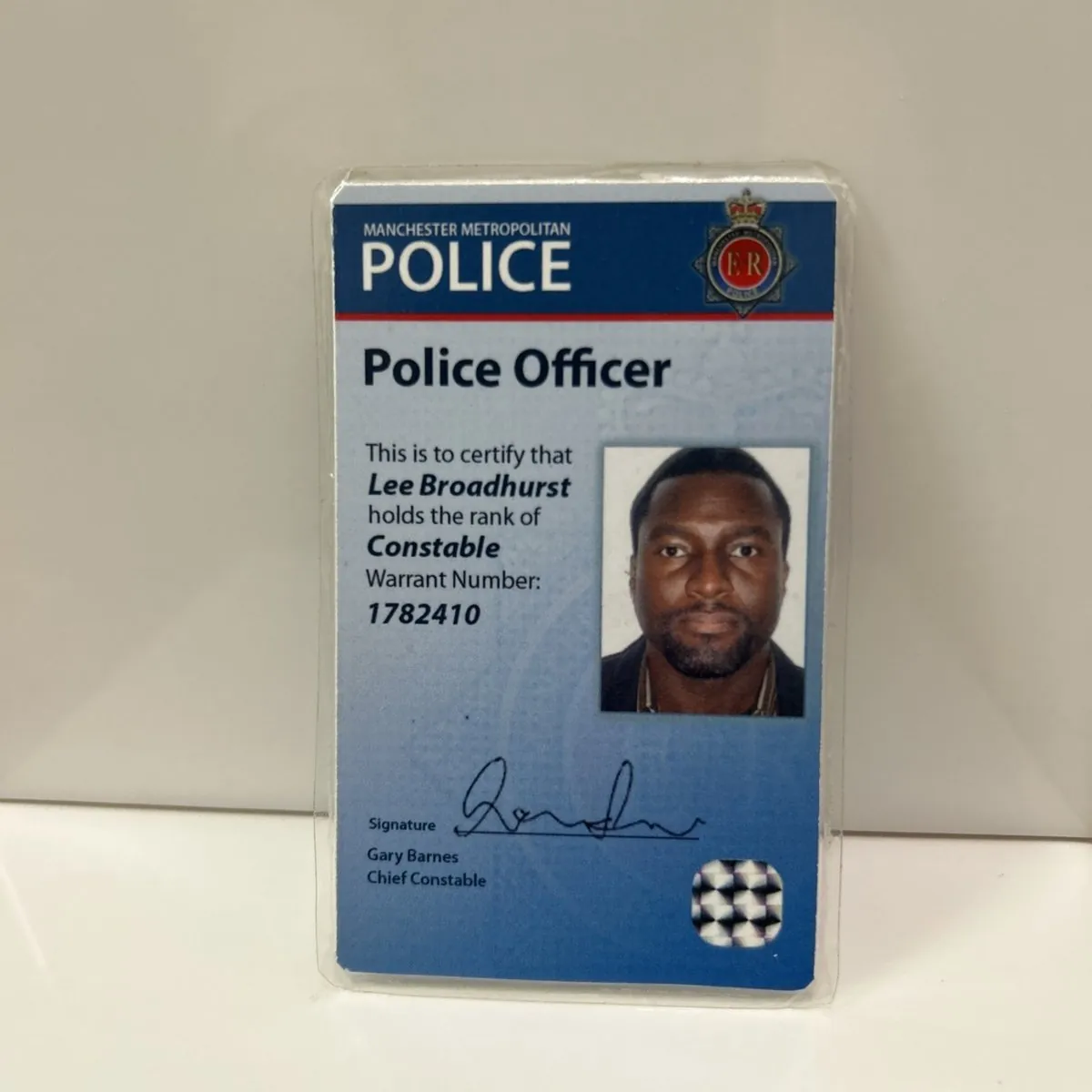 Scott And Bailey Lee Screen Used Movie Prop Film TV COA Rare Worn Drama police