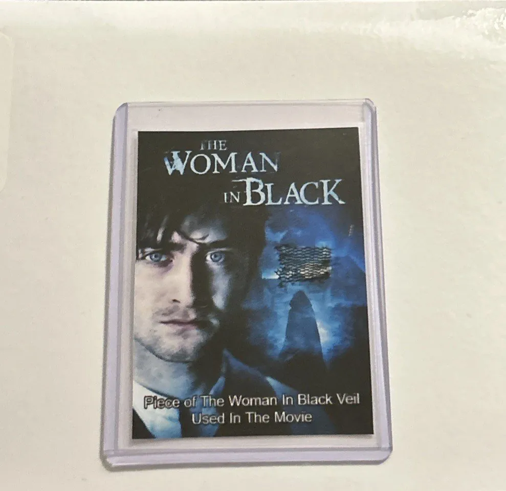 The Woman In Black Screen Used Movie Prop Film TV COA Horror Daniel Radcliffe