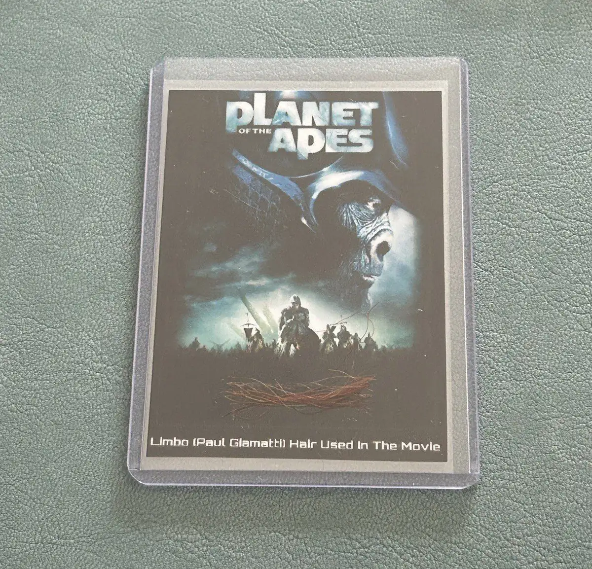 Planet Of The Apes 2001 Paul Giamatti Sci Fi Film Prop Movie Coa Display Hair