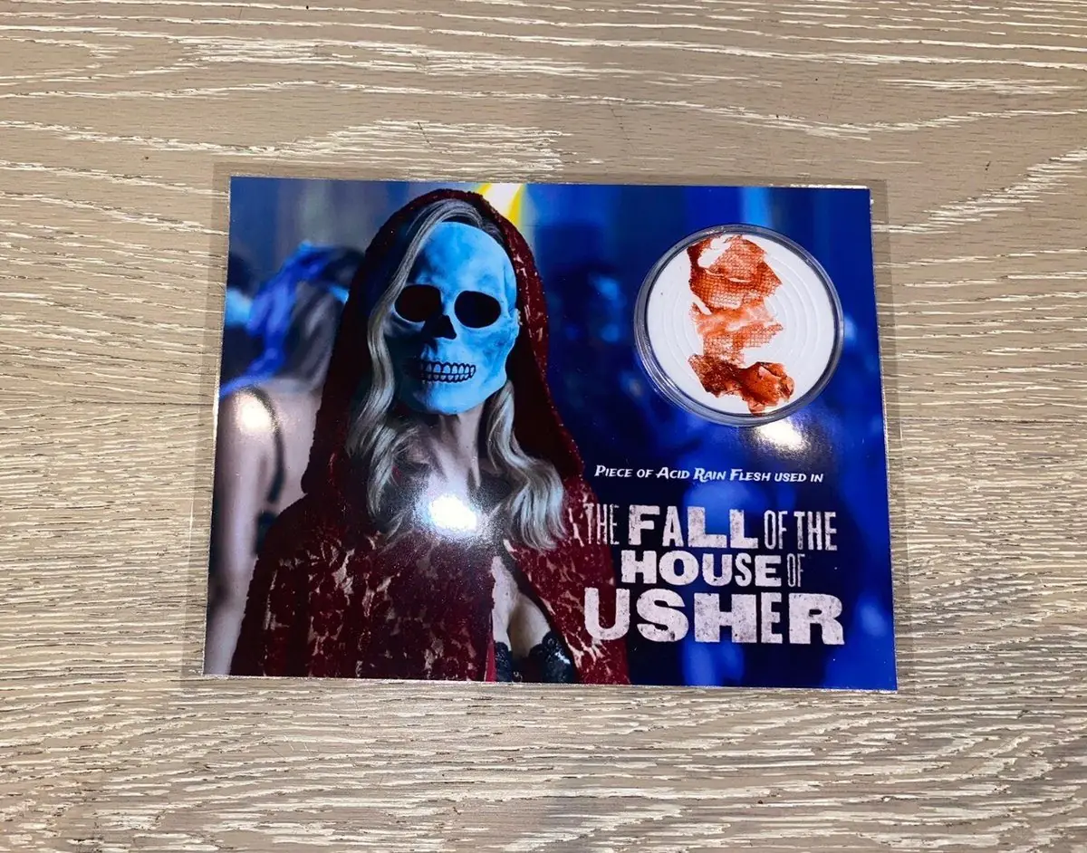 The Fall Of The House Of Usher Screen Used Movie Prop Film TV COA Rare Netflix .