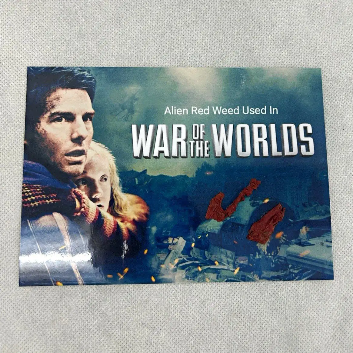 War of the Worlds (2005) Alien Red W eed Original Film Prop COA Sci-Fi/Fantasy