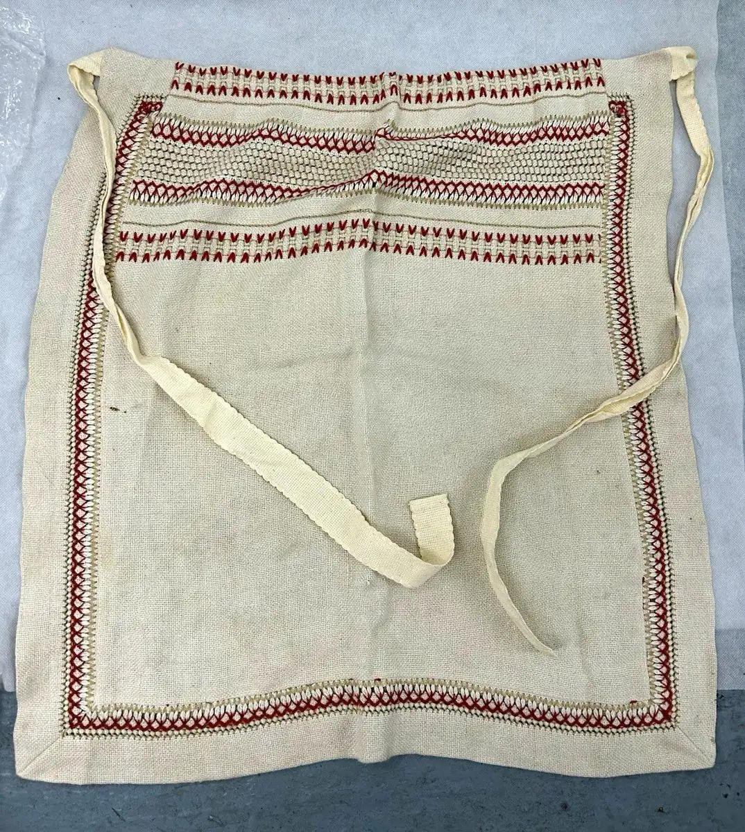 A Boy Called Christmas Film Prop screen used Head Elf Apron COA