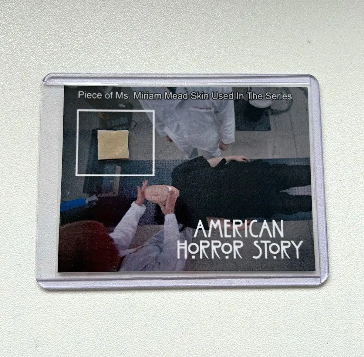 American Horror Story Apocalypse (2018) Ms. Miriam Mead Skin Piece Prop COA