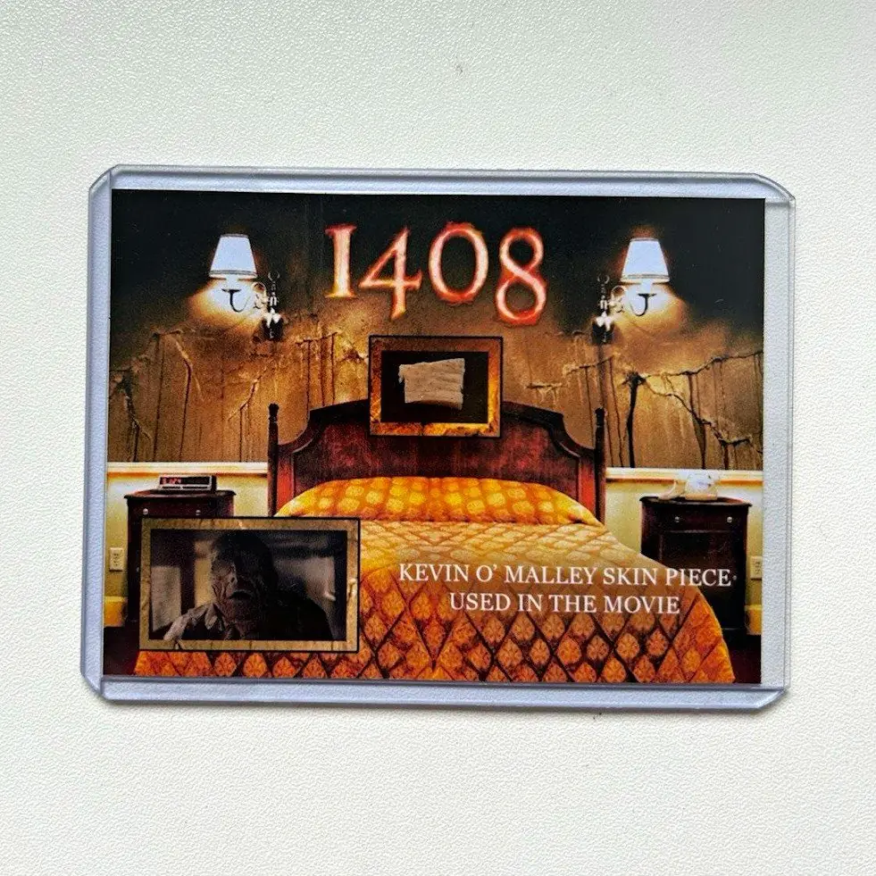 1408 Film Kevin O’Malley Skin Piece production used Prop COA horror Stephen King