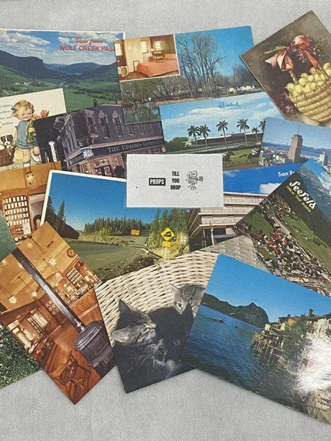 The Changeling X25 Postcards Set Dec Screen Used Movie Prop Film TV COA Rare