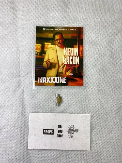 Maxxxine Watch Link Used Movie Prop Film COA Rare HORROR Mia Goth Kevin Bacon