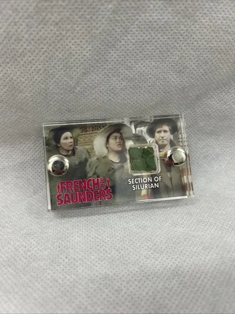 French and Saunders Section of Silurian Sketch Display Used Series Film Prop COA