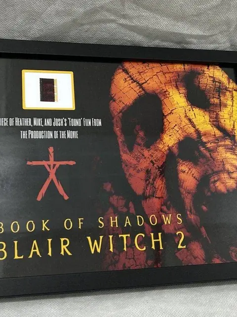Blair Witch 2 Used Movie Prop Film TV COA HORROR Screen