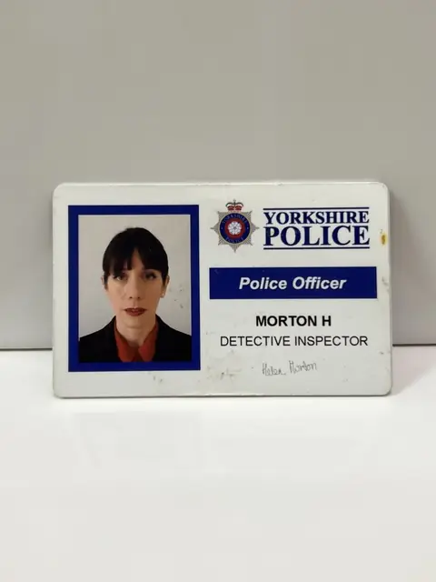 DCI Banks Caroline Catz ID Screen Used Movie Prop Film TV COA Rare Worn Drama