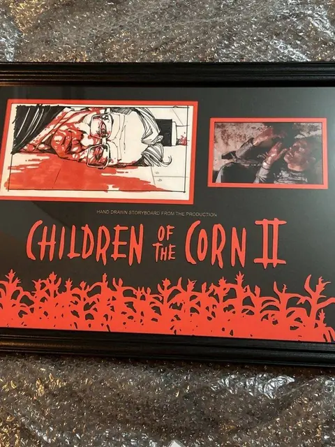 Children of the Corn 2 Screen Used Movie Prop Film TV COA Rare HORROR production