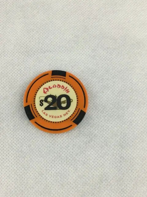 Elvis Movie Film Production Aladdin Casino Vegas $20 Prop Chip Tom Hanks COA