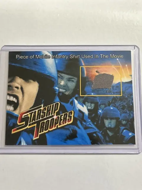 Starship Troopers 1997 Military Dress shirt display Used MovieProp Film TV COA