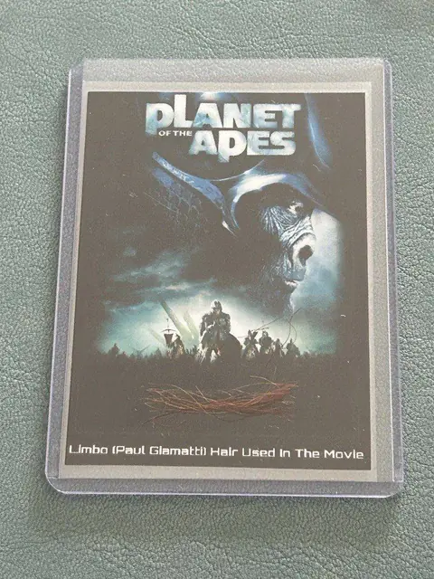Planet Of The Apes 2001 Paul Giamatti Sci Fi Film Prop Movie Coa Display Hair