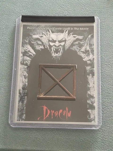Bram Stoker's Dracula Prop Film Display Horror Movie COA 1992