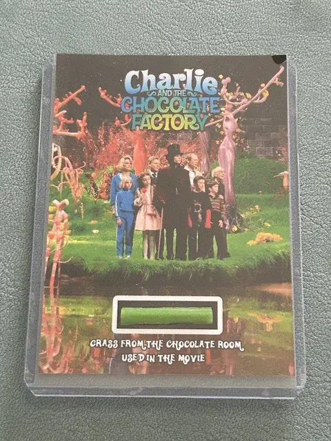 Charlie And The Chocolate Factory Film Prop Display Coa Used Set Dec 2005