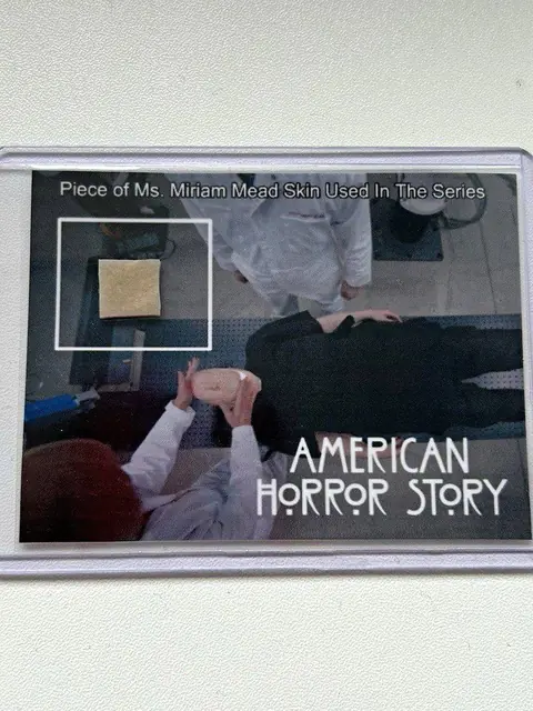 American Horror Story Apocalypse (2018) Ms. Miriam Mead Skin Piece Prop COA