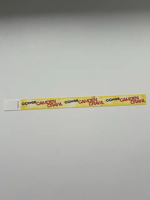 Back to Black (2024) Camden Crawl Wristband Original Film Prop COA