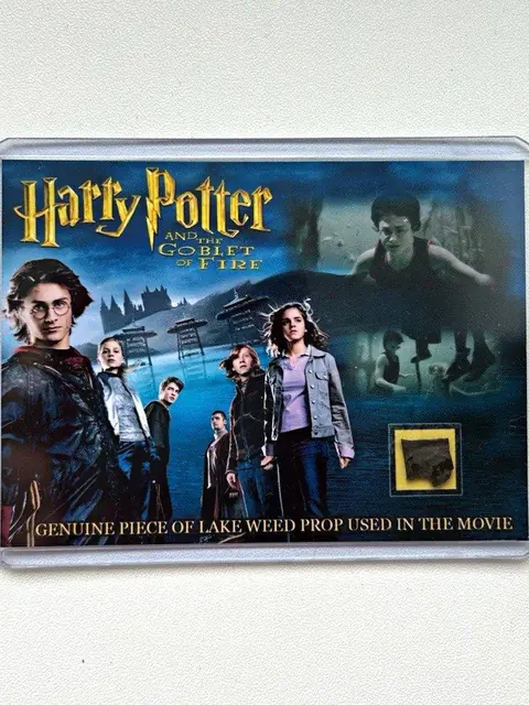 Harry Potter Goblet of Fire Lake Weed Original Prop Film used LAST ONE COA